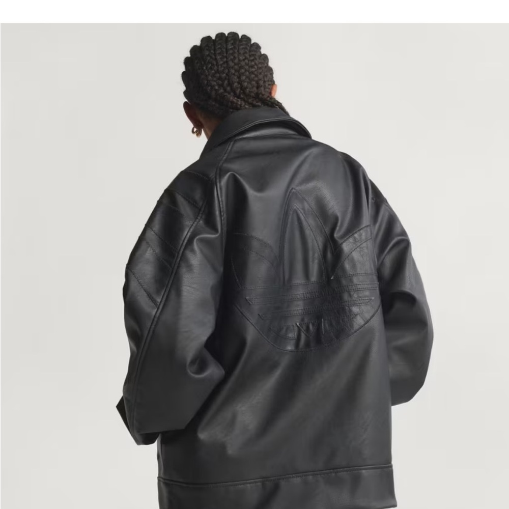 Adidas Santiago Pleather Jacket - Picture 5 of 13
